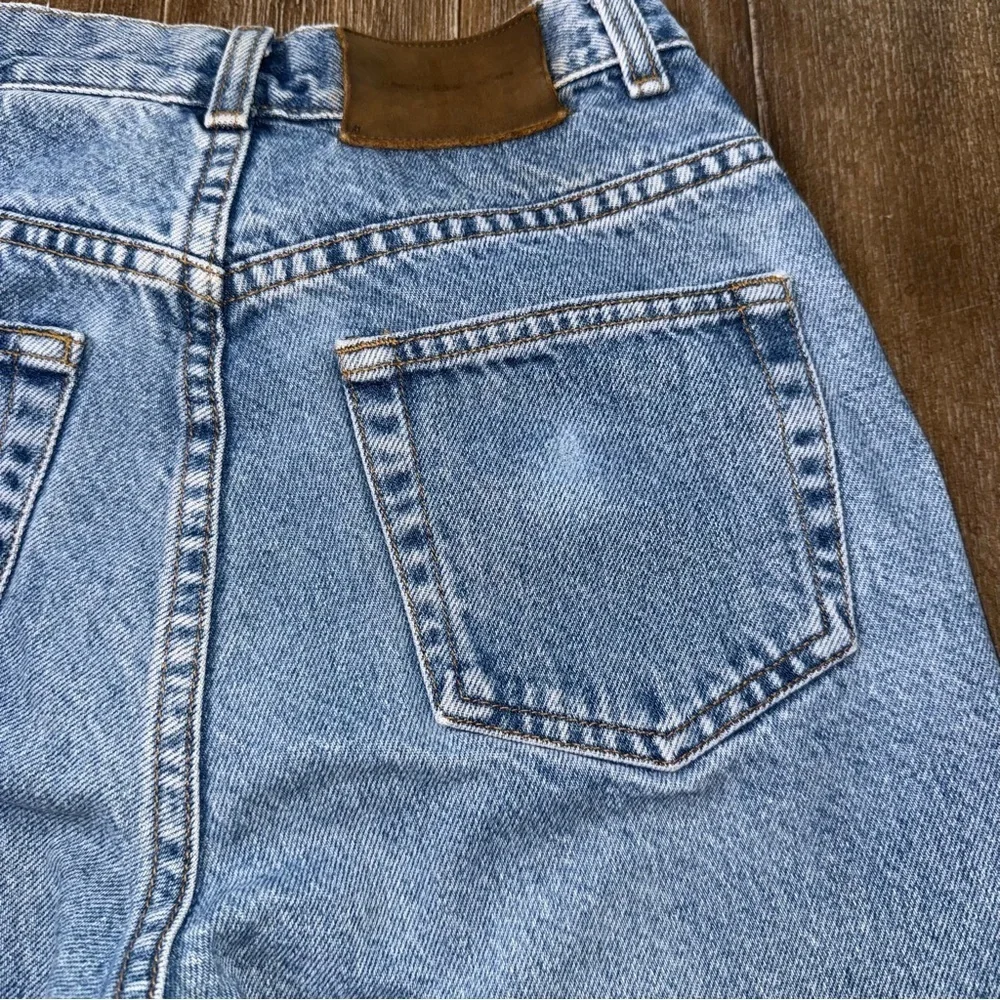 Vintage calvin klein mom jeans high rise straight leg 90s blue